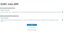 Tablet Screenshot of elnecindia2009.blogspot.com
