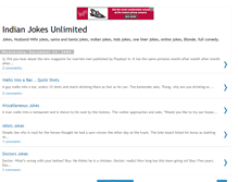 Tablet Screenshot of indianjokesunlimited.blogspot.com