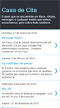 Mobile Screenshot of casadecita.blogspot.com