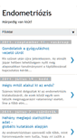 Mobile Screenshot of endometriozisportal.blogspot.com