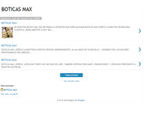 Tablet Screenshot of maxboticas.blogspot.com