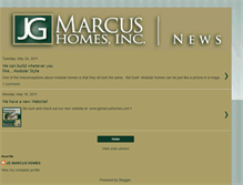 Tablet Screenshot of jgmarcushomes.blogspot.com