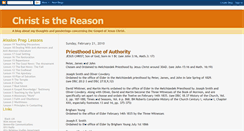 Desktop Screenshot of christisthereason.blogspot.com