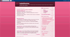 Desktop Screenshot of isabellissima.blogspot.com