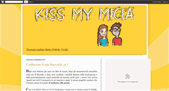 Desktop Screenshot of kissmymicia.blogspot.com