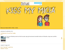Tablet Screenshot of kissmymicia.blogspot.com