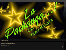 Tablet Screenshot of lapachangatv.blogspot.com
