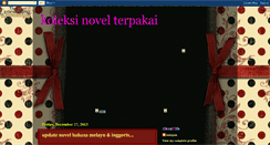 Desktop Screenshot of koleksi-novel--terpakai.blogspot.com