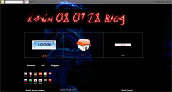 Desktop Screenshot of kevin080728.blogspot.com