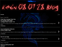 Tablet Screenshot of kevin080728.blogspot.com
