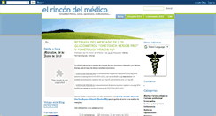 Desktop Screenshot of elrincondelmedico.blogspot.com
