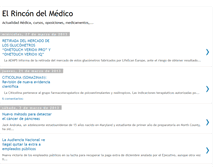 Tablet Screenshot of elrincondelmedico.blogspot.com