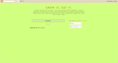 Desktop Screenshot of growiteatit.blogspot.com