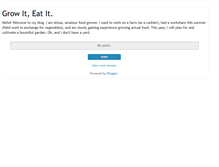 Tablet Screenshot of growiteatit.blogspot.com