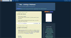 Desktop Screenshot of beewebhead.blogspot.com