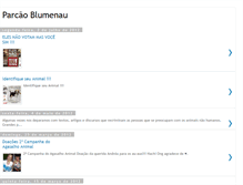 Tablet Screenshot of parcaoblumenau.blogspot.com