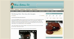 Desktop Screenshot of mom-getting-fit.blogspot.com