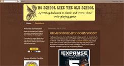 Desktop Screenshot of noschoololdschoolgames.blogspot.com