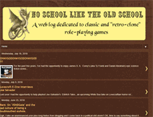 Tablet Screenshot of noschoololdschoolgames.blogspot.com
