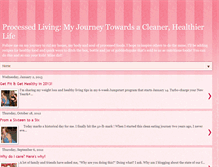 Tablet Screenshot of processedliving.blogspot.com