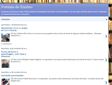 Tablet Screenshot of formasdeensino.blogspot.com