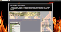 Desktop Screenshot of historiaenmapas.blogspot.com