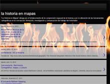 Tablet Screenshot of historiaenmapas.blogspot.com