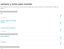 Tablet Screenshot of cartoonsclasicos.blogspot.com