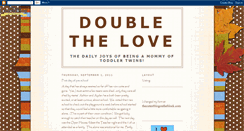 Desktop Screenshot of doublethelove08.blogspot.com