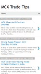Mobile Screenshot of mcx-trade-tips.blogspot.com