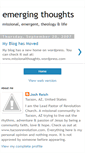 Mobile Screenshot of emergingthoughtstoday.blogspot.com