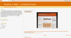 Desktop Screenshot of genitori-rete-lombardia.blogspot.com