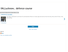 Tablet Screenshot of iimdefence.blogspot.com