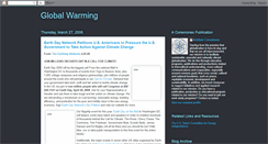 Desktop Screenshot of globalwarming-calentamientoglobal.blogspot.com