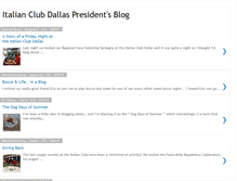 Tablet Screenshot of italianclubdallas.blogspot.com