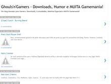 Tablet Screenshot of ghoulsgamers.blogspot.com