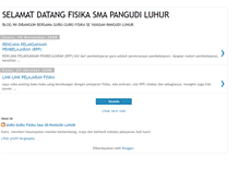 Tablet Screenshot of fisikapl.blogspot.com