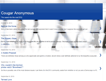 Tablet Screenshot of cougaranonymous.blogspot.com