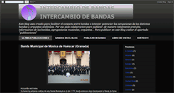 Desktop Screenshot of intercambiodebandas.blogspot.com