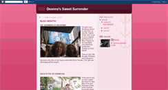 Desktop Screenshot of dsweetsurrender.blogspot.com