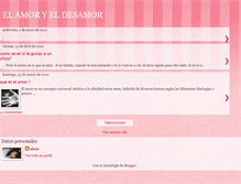 Tablet Screenshot of elamoryeldesamor.blogspot.com