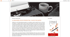 Desktop Screenshot of elcafedeocata.blogspot.com