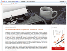 Tablet Screenshot of elcafedeocata.blogspot.com