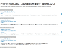 Tablet Screenshot of blogprofitpasti.blogspot.com