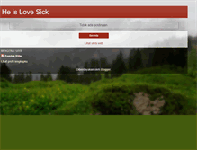 Tablet Screenshot of heislovesick.blogspot.com