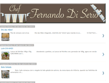 Tablet Screenshot of chefdiserio.blogspot.com