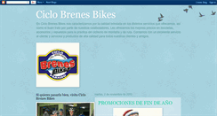 Desktop Screenshot of ciclobrenesbikes.blogspot.com