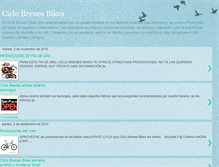 Tablet Screenshot of ciclobrenesbikes.blogspot.com