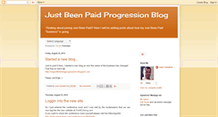 Desktop Screenshot of myjustbeenpaidprogression.blogspot.com