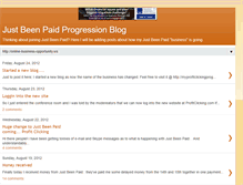 Tablet Screenshot of myjustbeenpaidprogression.blogspot.com